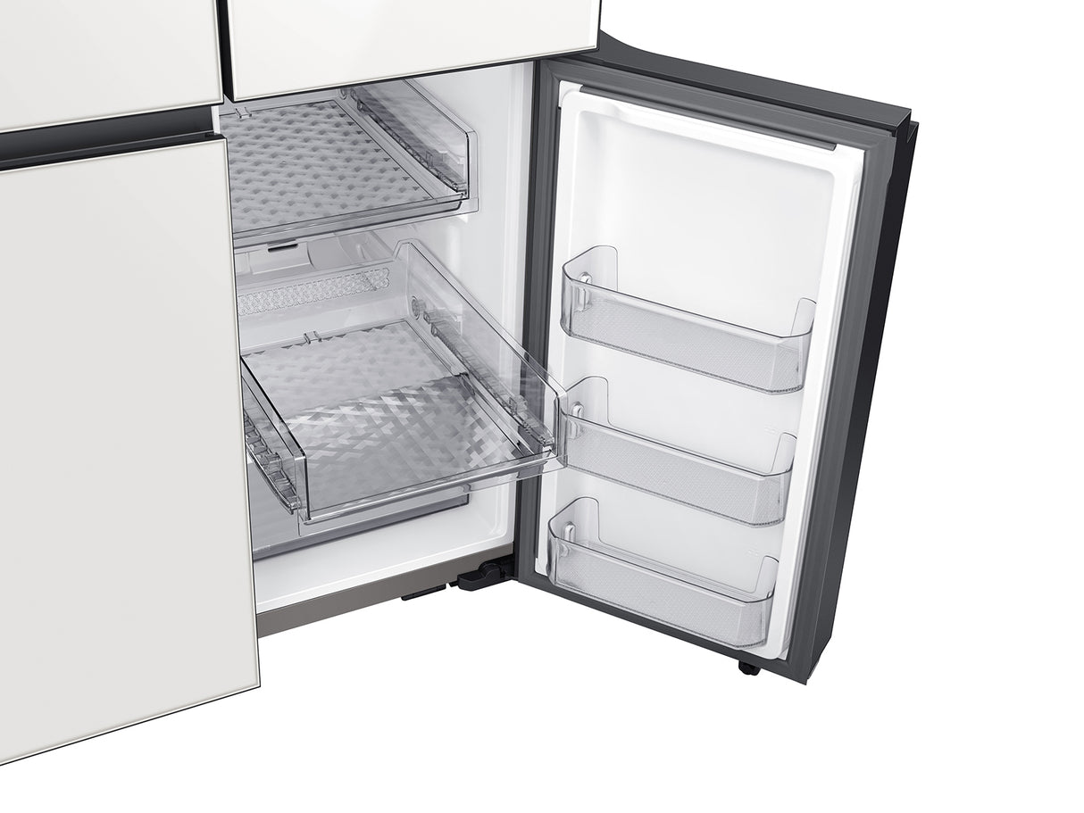 Bespoke 4-Door Flex(TM) Refrigerator (29 cu. ft.) in White Glass - (RF29A967512)