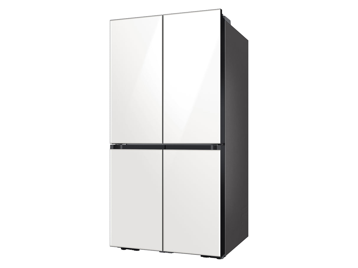 17.3 cu. ft. Smart Kimchi & Specialty 4-Door French Door Refrigerator in White-Navy Glass - (RQ48T94B277)