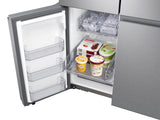 29 cu. ft. Smart 4-Door Flex(TM) Refrigerator with Family Hub(TM) and Beverage Center in Stainless Steel - (RF29A9771SR)