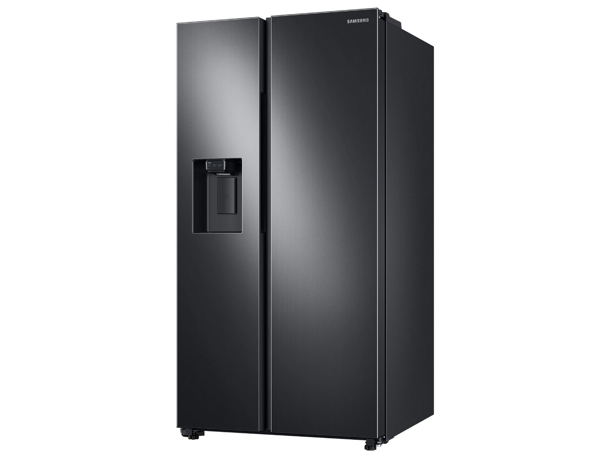 27.4 cu. ft. Large Capacity Side-by-Side Refrigerator in Black Stainless Steel - (RS27T5200SG)