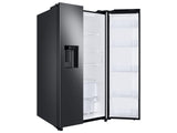 27.4 cu. ft. Large Capacity Side-by-Side Refrigerator in Black Stainless Steel - (RS27T5200SG)