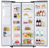 27.4 cu. ft. Smart Side-by-Side Refrigerator with Large Capacity in Stainless Steel - (RS27T5201SR)