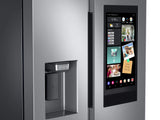 26.7 cu. ft. Large Capacity Side-by-Side Refrigerator with Touch Screen Family Hub(TM) in Stainless Steel - (RS27T5561SR)