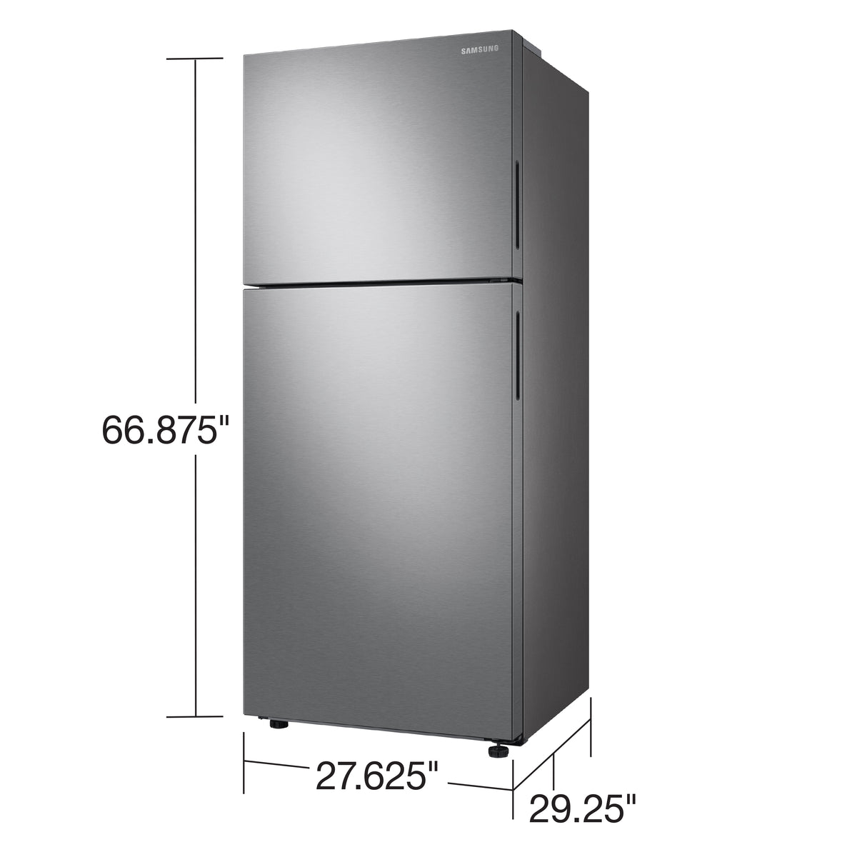 15.6 cu. ft. Top Freezer Refrigerator with All-Around Cooling in Stainless Steel - (RT16A6195SR)