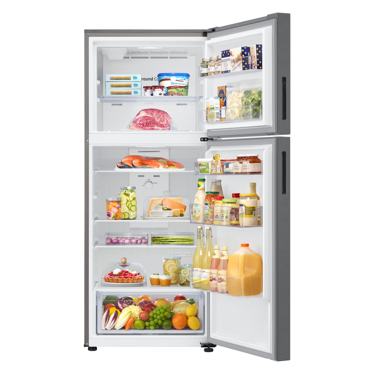 15.6 cu. ft. Top Freezer Refrigerator with All-Around Cooling in Stainless Steel - (RT16A6195SR)