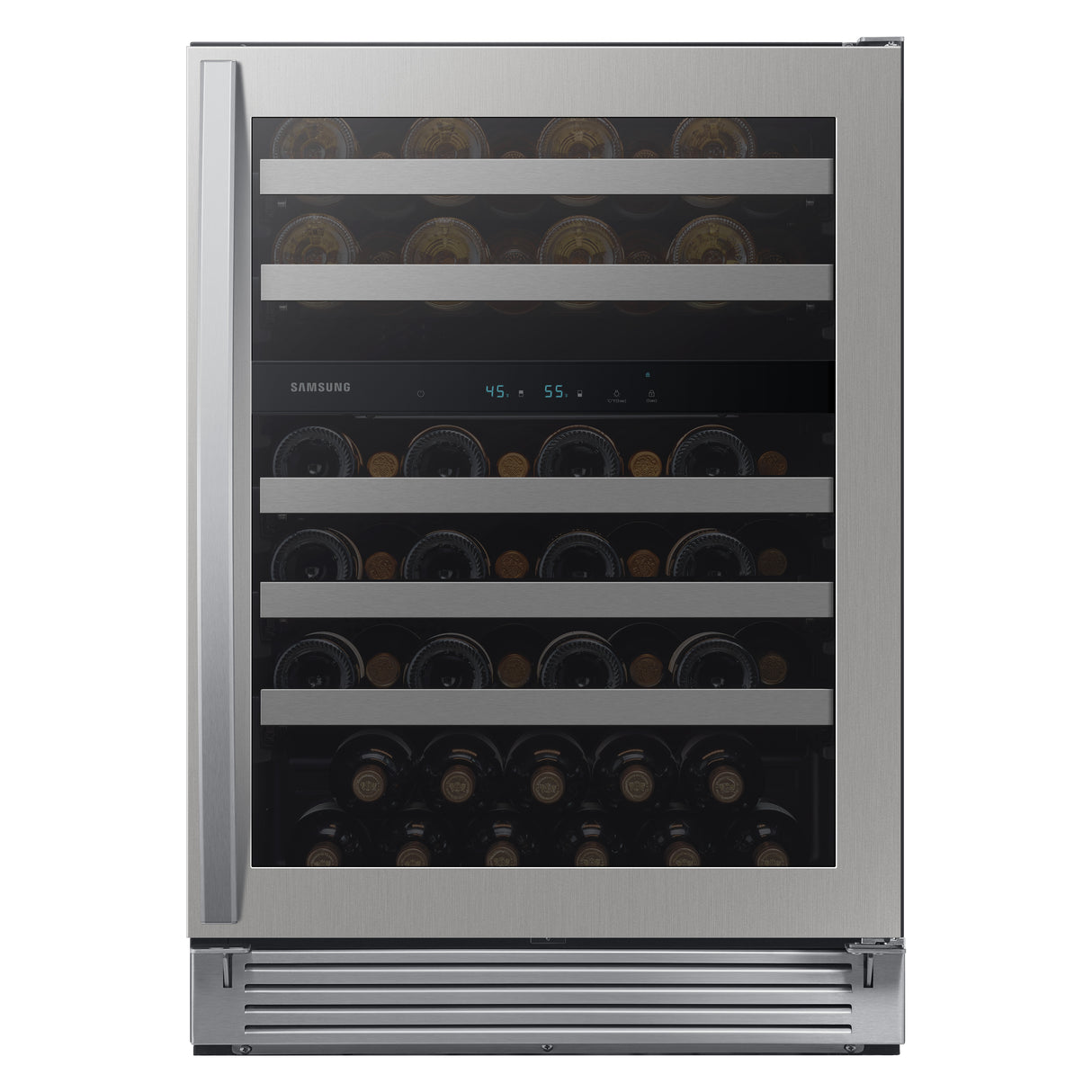 51-Bottle Capacity Wine Cooler in Stainless Steel - (RW51TS338SR)