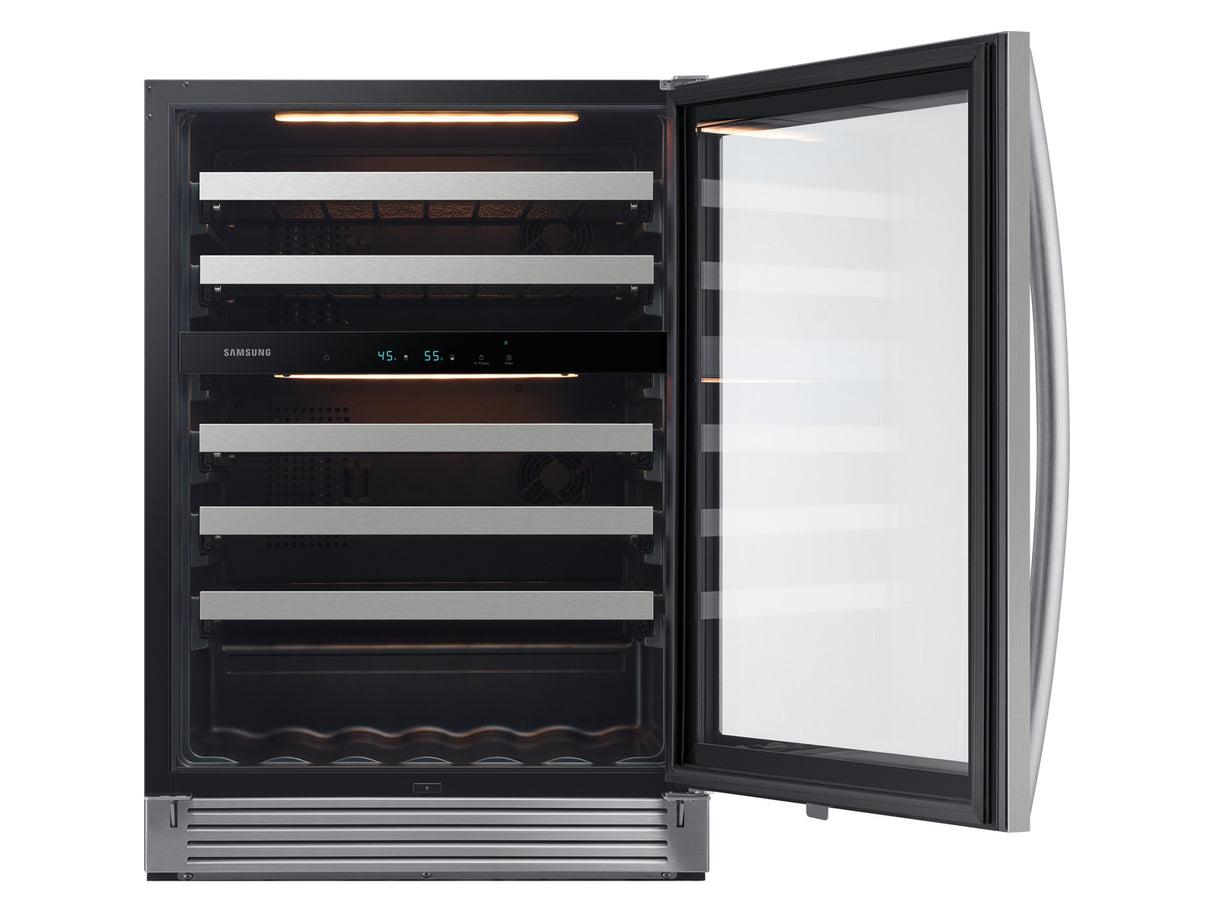 51-Bottle Capacity Wine Cooler in Stainless Steel - (RW51TS338SR)