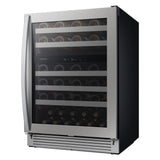 51-Bottle Capacity Wine Cooler in Stainless Steel - (RW51TS338SR)