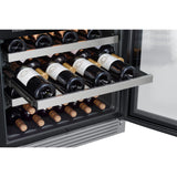 51-Bottle Capacity Wine Cooler in Stainless Steel - (RW51TS338SR)