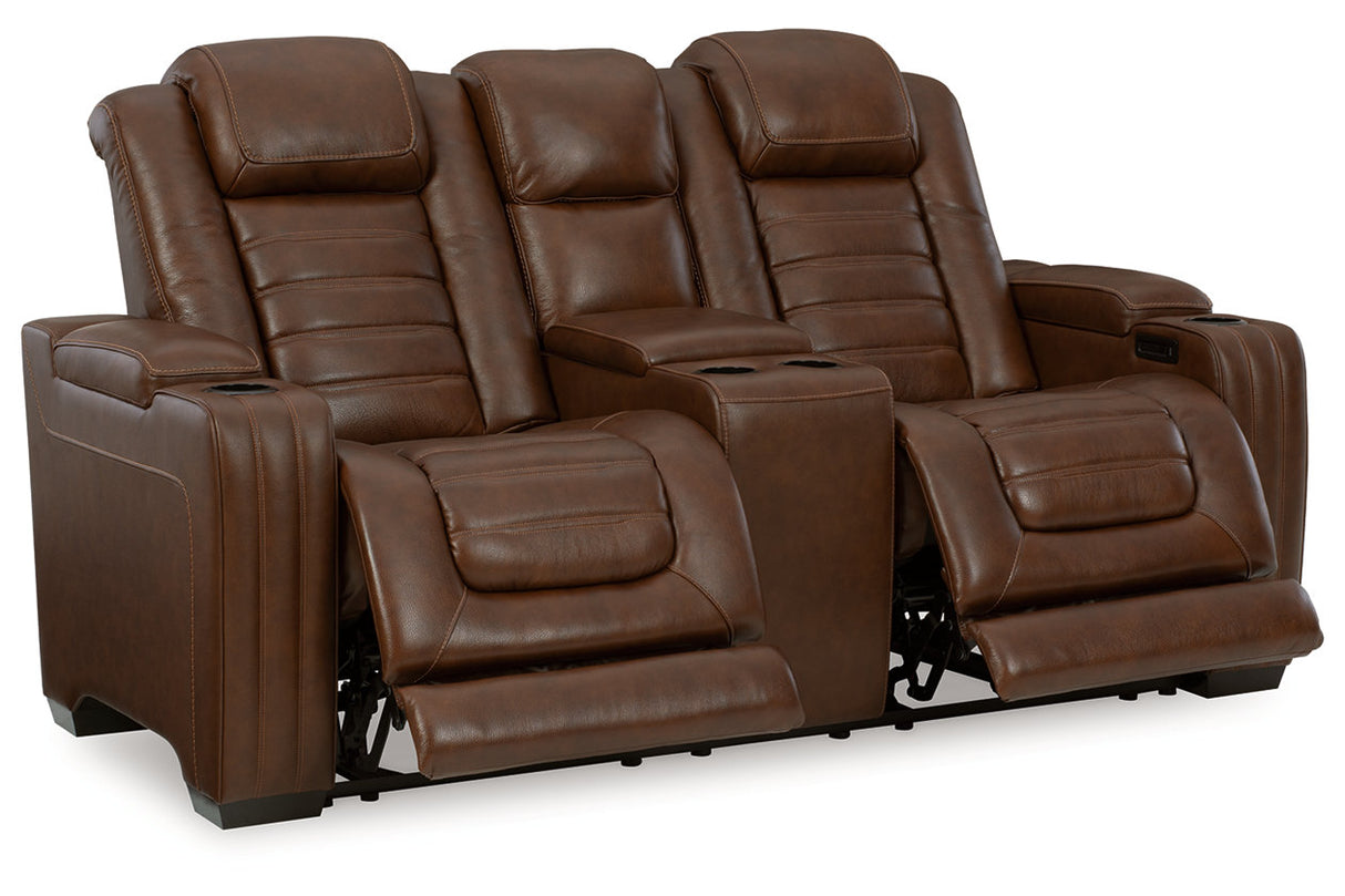 Backtrack Power Reclining Loveseat With Console - (U2800418)