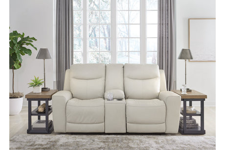 Mindanao Power Reclining Loveseat With Console - (U5950518)