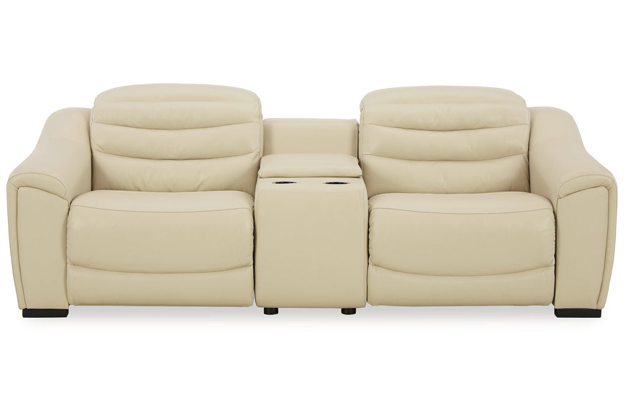 Center Line 3-piece Power Reclining Loveseat With Console - (U63405S2)