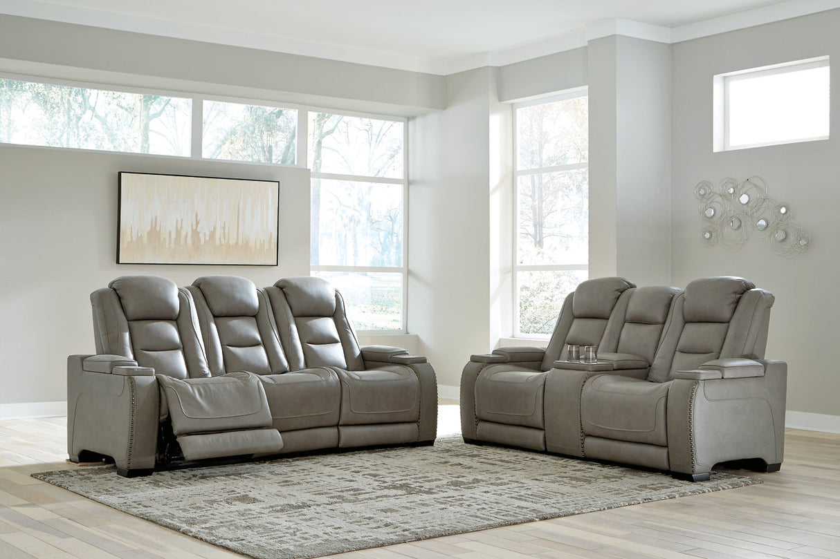 The Man-den Power Reclining Sofa and Loveseat - (U85305U1)