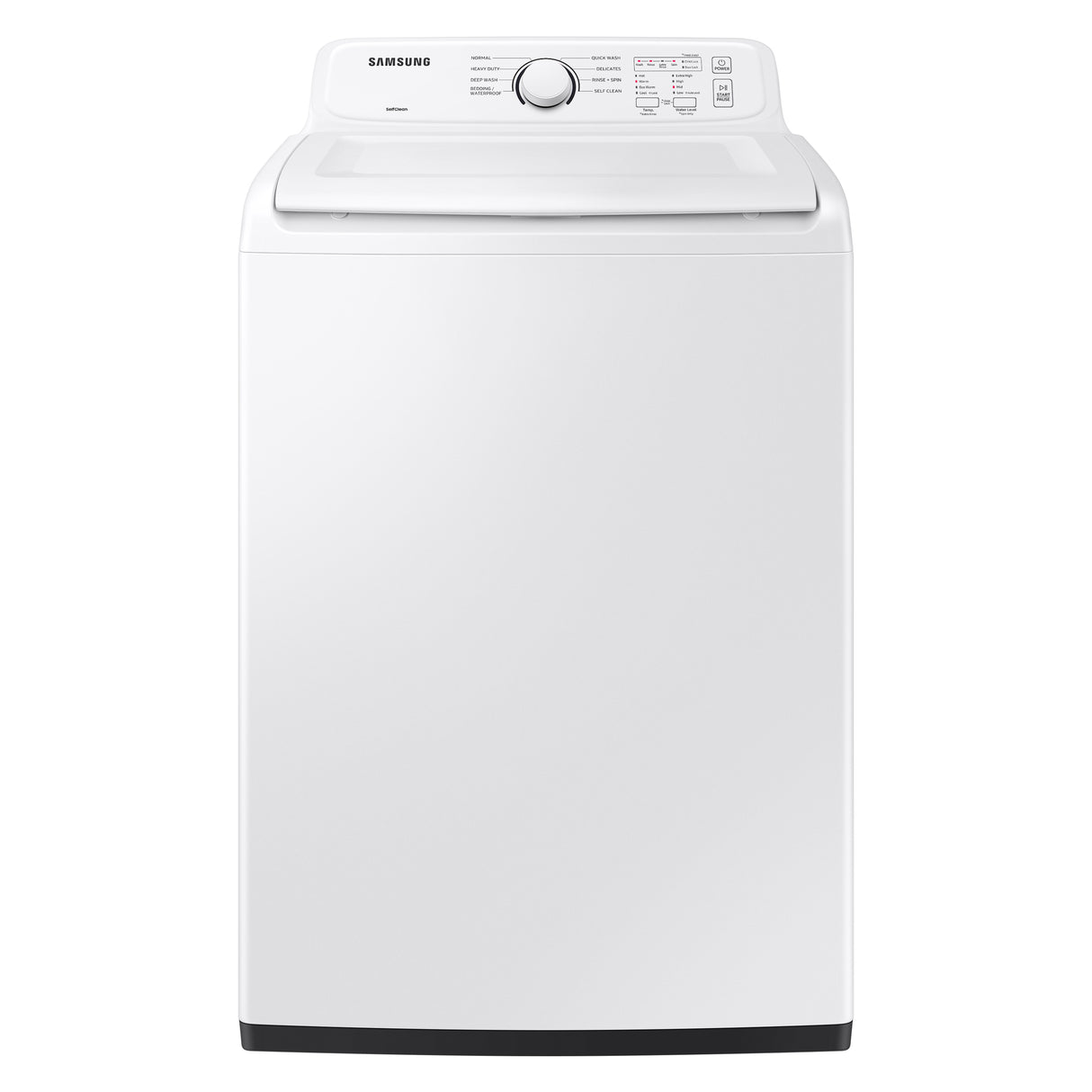 4.1 cu. ft. Capacity Top Load Washer with Soft-Close Lid and 8 Washing Cycles in White - (WA41A3000AW)