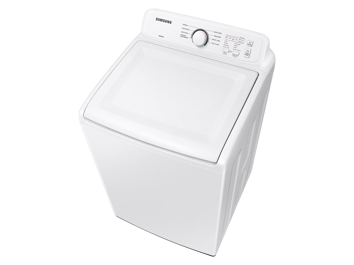 4.1 cu. ft. Capacity Top Load Washer with Soft-Close Lid and 8 Washing Cycles in White - (WA41A3000AW)