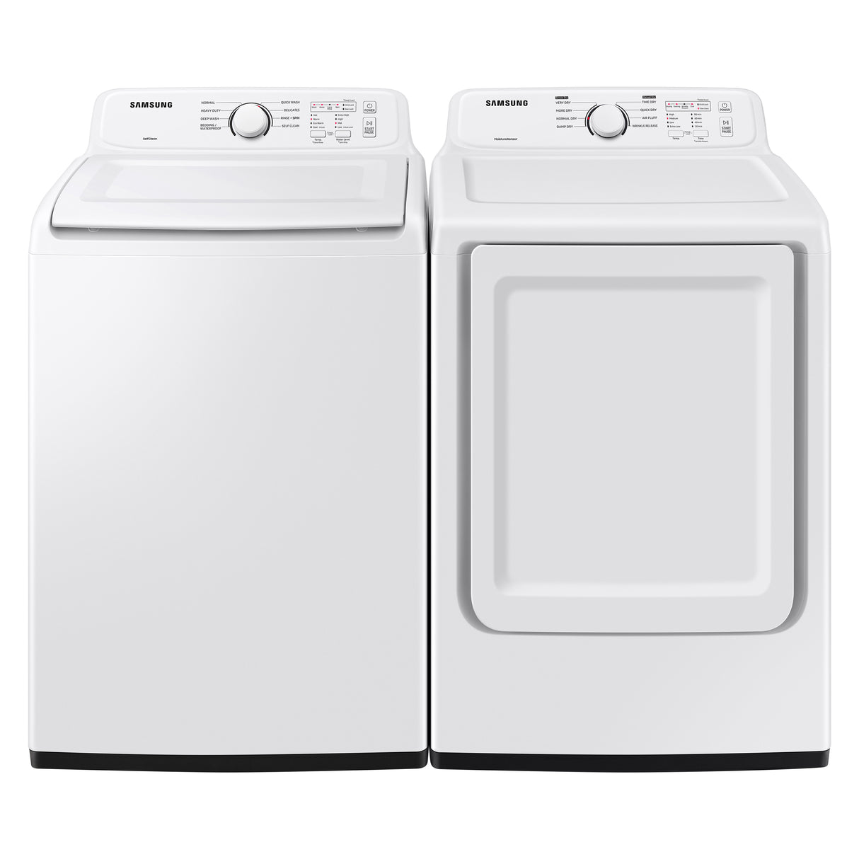 4.1 cu. ft. Capacity Top Load Washer with Soft-Close Lid and 8 Washing Cycles in White - (WA41A3000AW)