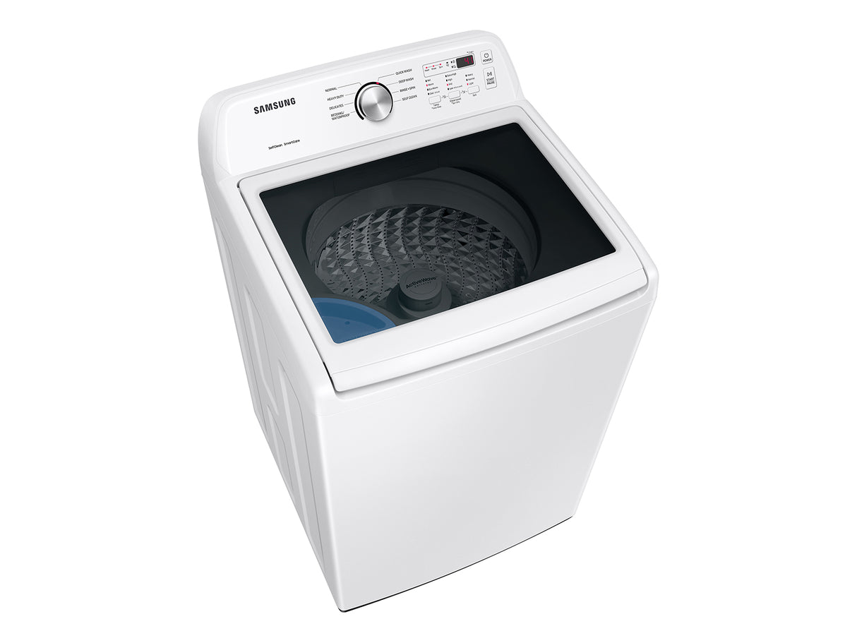 4.4 cu. ft. Top Load Washer with ActiveWave(TM) Agitator and Soft-Close Lid in White - (WA44A3205AW)