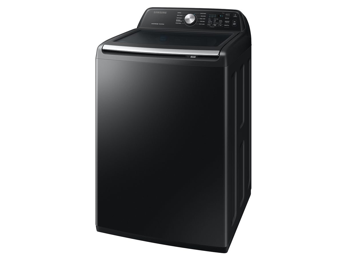 4.4 cu. ft. Top Load Washer with ActiveWave(TM) Agitator and Active WaterJet in Brushed Black - (WA44A3405AV)