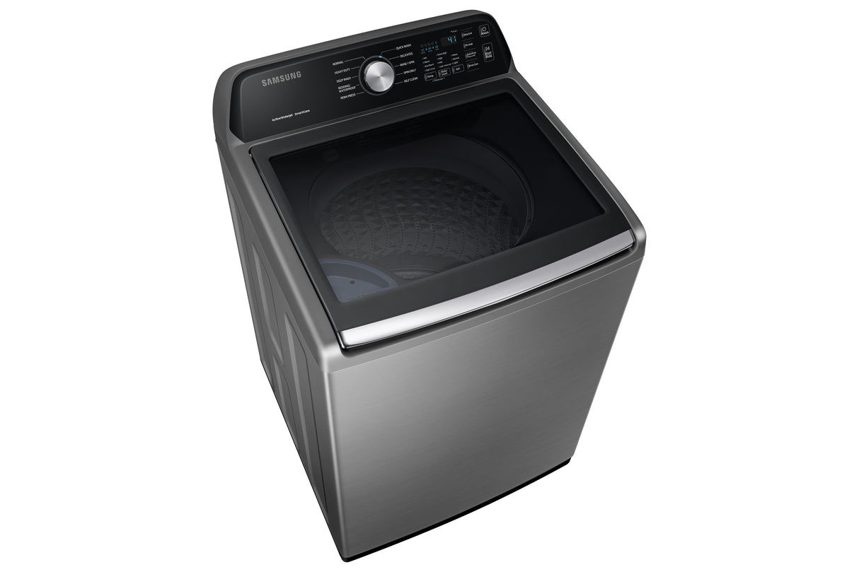 4.5 cu. ft. Capacity Top Load Washer with Active WaterJet in Platinum - (WA45T3400AP)