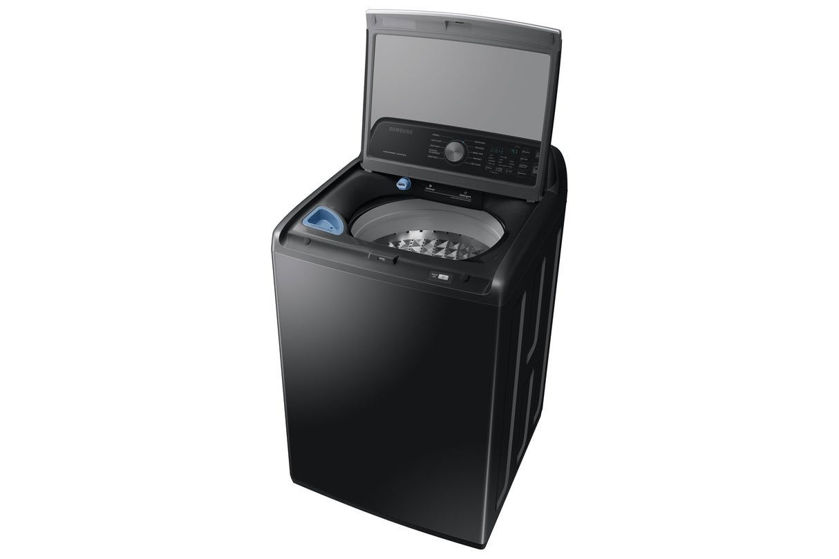 4.5 cu. ft. Capacity Top Load Washer with Active WaterJet in Brushed Black - (WA45T3400AV)