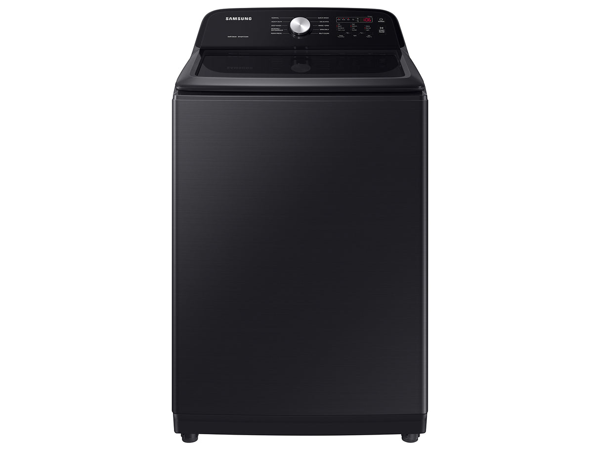 4.9 cu. ft. Large Capacity Top Load Washer with ActiveWave(TM) Agitator and Deep Fill in Brushed Black - (WA49B5105AV)