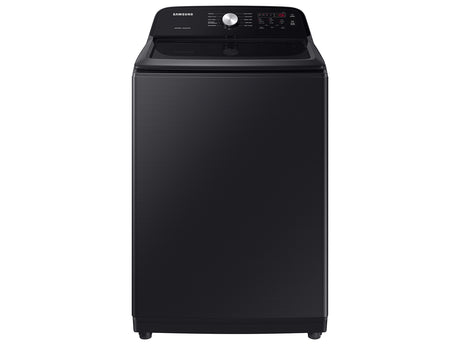 4.9 cu. ft. Large Capacity Top Load Washer with ActiveWave(TM) Agitator and Deep Fill in Brushed Black - (WA49B5105AV)