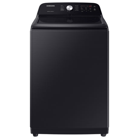 5.0 cu. ft. Large Capacity Top Load Washer with Deep Fill and EZ Access Tub in Brushed Black - (WA50B5100AV)