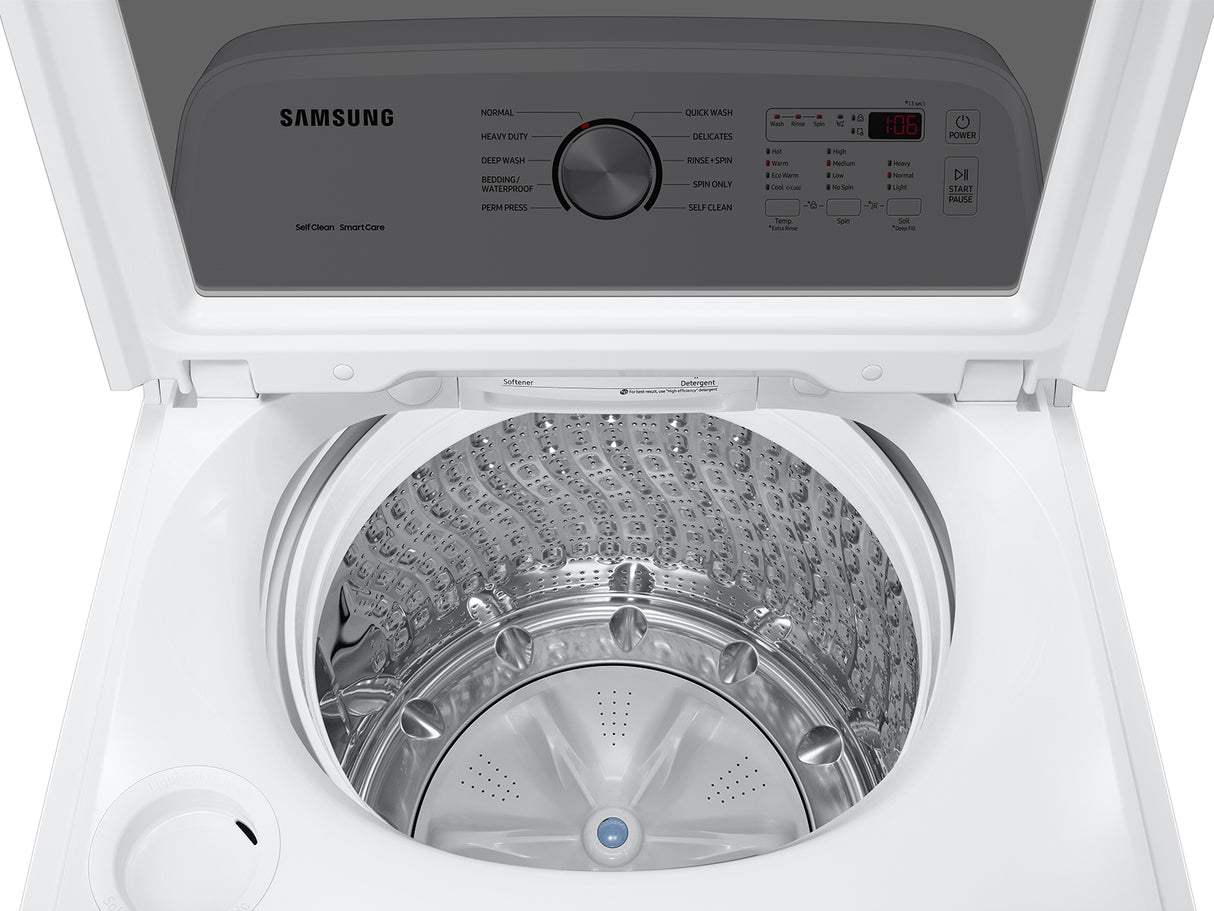 5.0 cu. ft. Large Capacity Top Load Washer with Deep Fill and EZ Access Tub in White - (WA50B5100AW)