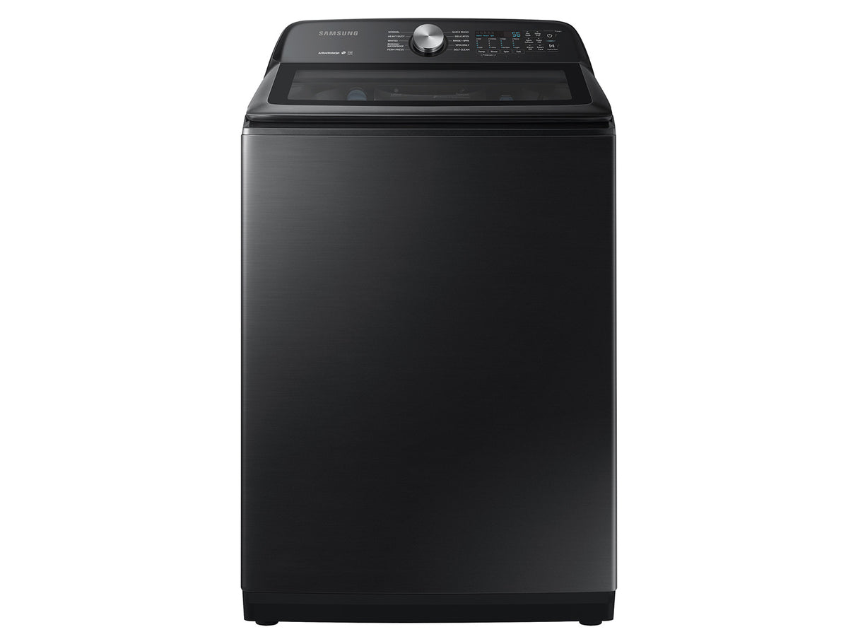 5.0 cu. ft. Capacity Top Load Washer with Active WaterJet in Brushed Black - (WA50R5200AV)