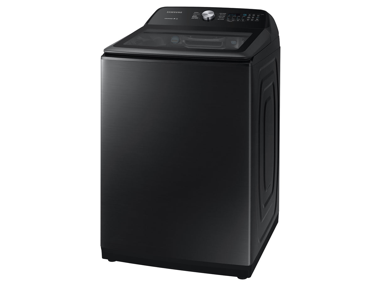 5.0 cu. ft. Capacity Top Load Washer with Active WaterJet in Brushed Black - (WA50R5200AV)