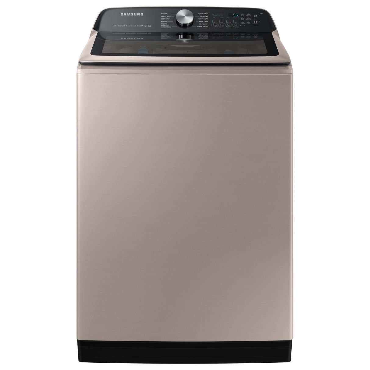 5.1 cu. ft. Smart Top Load Washer with ActiveWave(TM) Agitator and Super Speed Wash in Champagne - (WA51A5505AC)