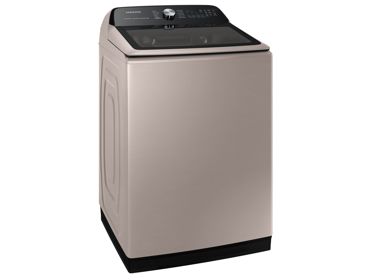 5.1 cu. ft. Smart Top Load Washer with ActiveWave(TM) Agitator and Super Speed Wash in Champagne - (WA51A5505AC)