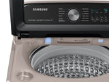 5.1 cu. ft. Smart Top Load Washer with ActiveWave(TM) Agitator and Super Speed Wash in Champagne - (WA51A5505AC)