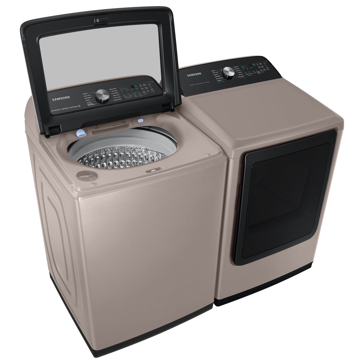 5.1 cu. ft. Smart Top Load Washer with ActiveWave(TM) Agitator and Super Speed Wash in Champagne - (WA51A5505AC)