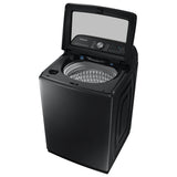 5.2 cu. ft. Large Capacity Smart Top Load Washer with Super Speed Wash in Brushed Black - (WA52A5500AV)