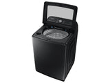 5.2 cu. ft. Large Capacity Smart Top Load Washer with Super Speed Wash in Brushed Black - (WA52A5500AV)