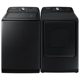 5.2 cu. ft. Large Capacity Smart Top Load Washer with Super Speed Wash in Brushed Black - (WA52A5500AV)