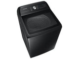 5.2 cu. ft. Large Capacity Smart Top Load Washer with Super Speed Wash in Brushed Black - (WA52A5500AV)