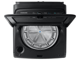 5.2 cu. ft. Large Capacity Smart Top Load Washer with Super Speed Wash in Brushed Black - (WA52A5500AV)