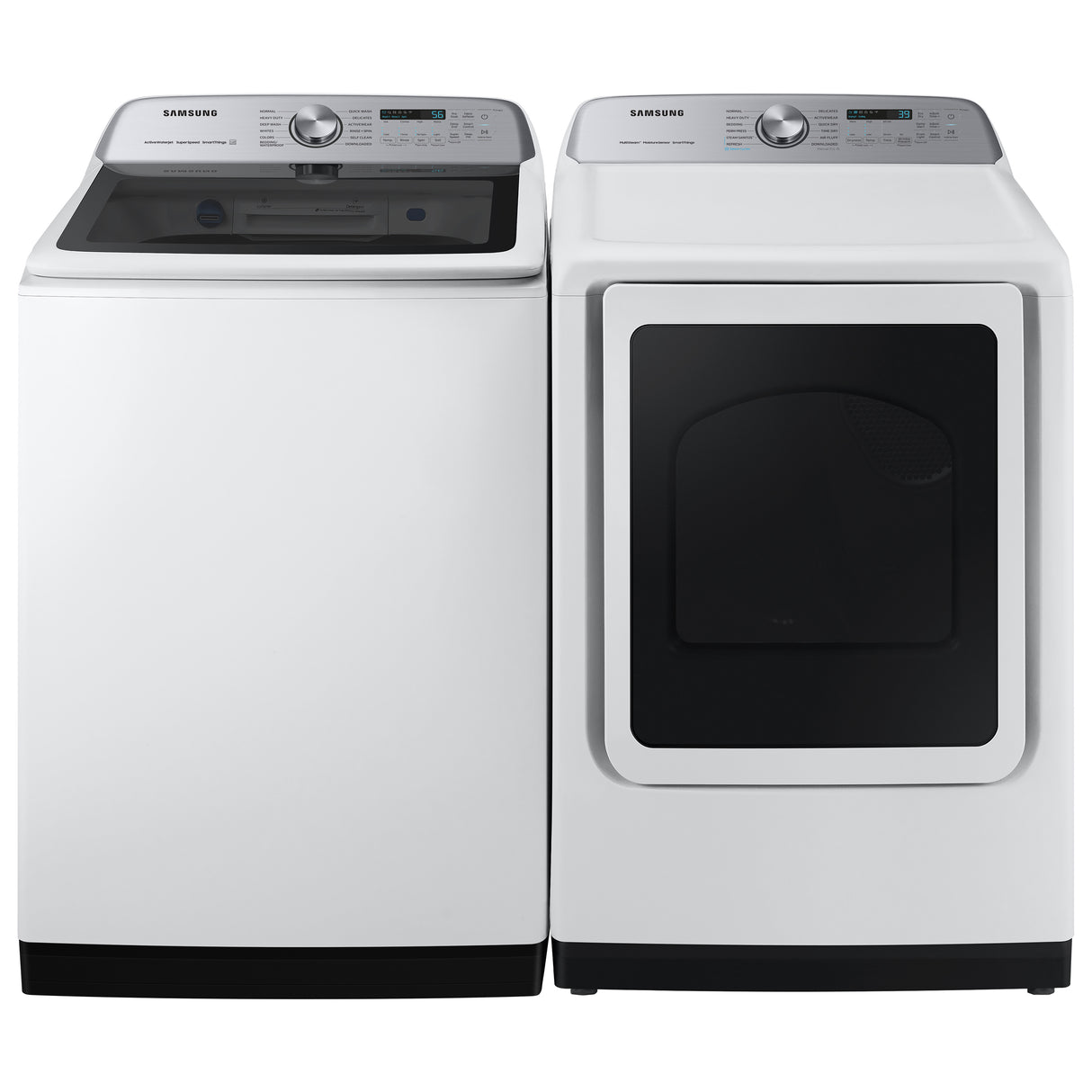 5.2 cu. ft. Large Capacity Smart Top Load Washer with Super Speed Wash in White - (WA52A5500AW)