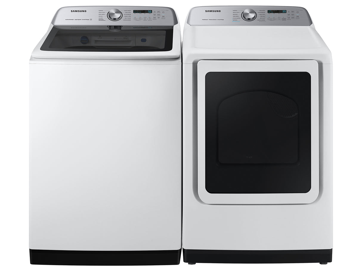 5.2 cu. ft. Large Capacity Smart Top Load Washer with Super Speed Wash in White - (WA52A5500AW)