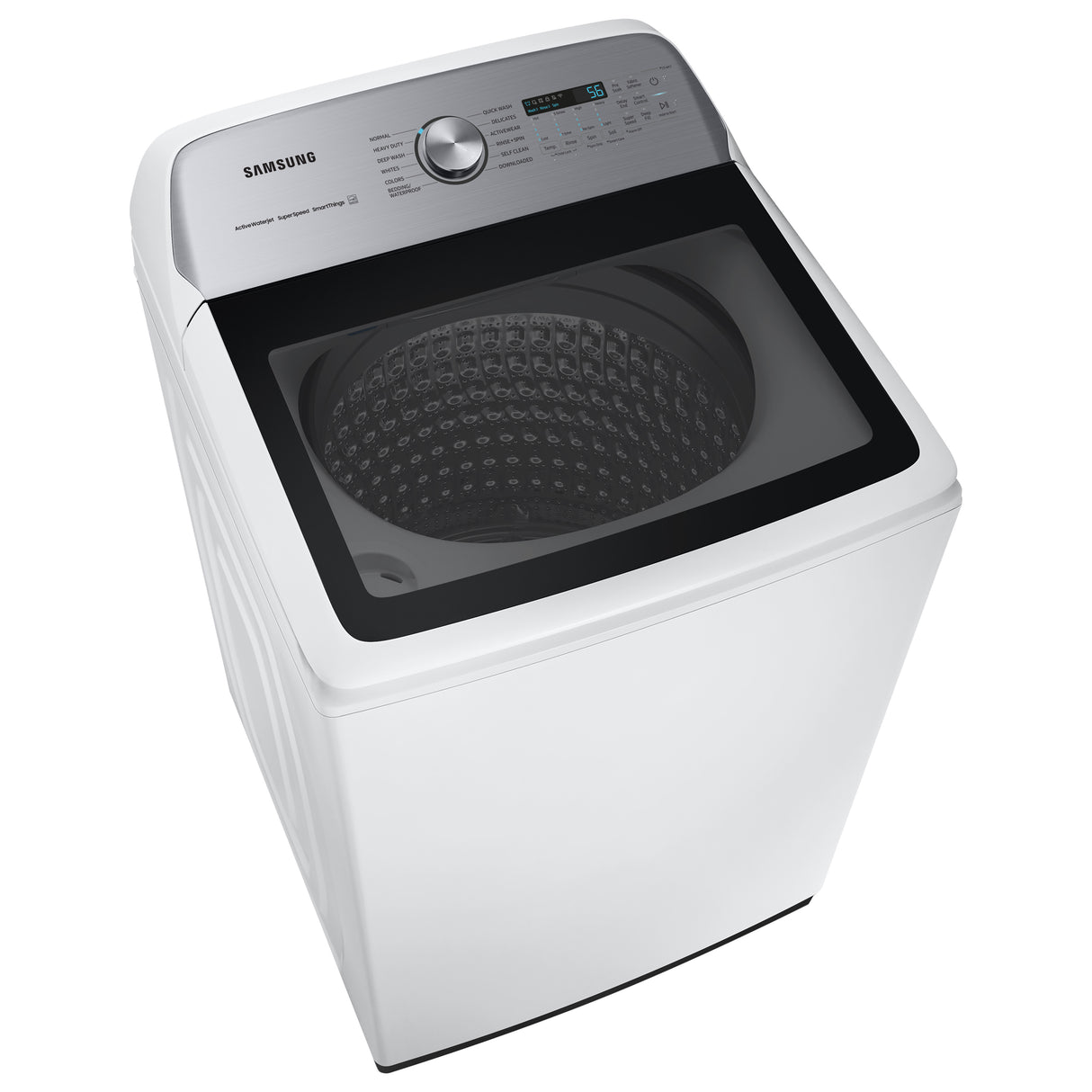 5.2 cu. ft. Large Capacity Smart Top Load Washer with Super Speed Wash in White - (WA52A5500AW)