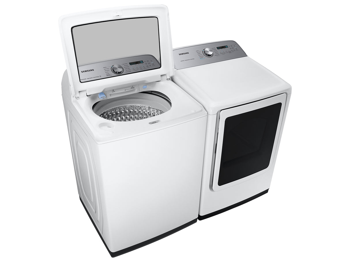 5.2 cu. ft. Large Capacity Smart Top Load Washer with Super Speed Wash in White - (WA52A5500AW)