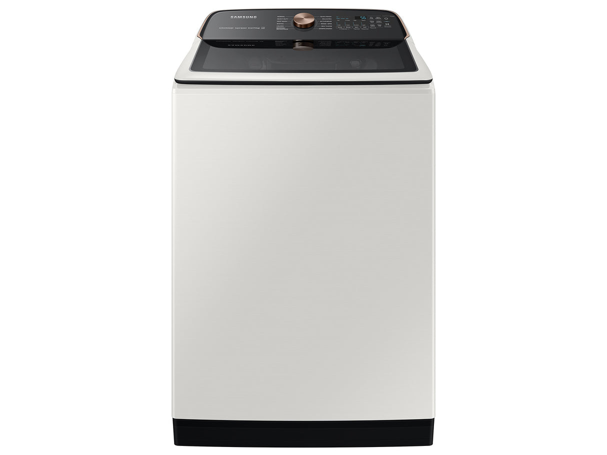 5.5 cu. ft. Extra-Large Capacity Smart Top Load Washer with Super Speed Wash in Ivory - (WA55A7300AE)