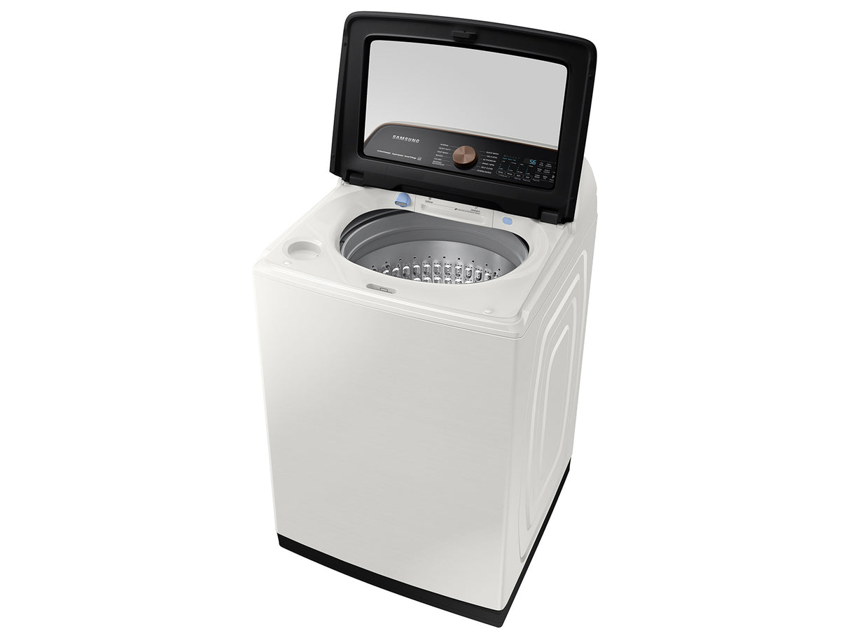 5.5 cu. ft. Extra-Large Capacity Smart Top Load Washer with Super Speed Wash in Ivory - (WA55A7300AE)