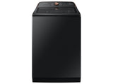 5.5 cu. ft. Extra-Large Capacity Smart Top Load Washer with Auto Dispense System in Brushed Black - (WA55A7700AV)