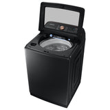 5.5 cu. ft. Extra-Large Capacity Smart Top Load Washer with Auto Dispense System in Brushed Black - (WA55A7700AV)