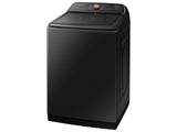 5.5 cu. ft. Extra-Large Capacity Smart Top Load Washer with Auto Dispense System in Brushed Black - (WA55A7700AV)