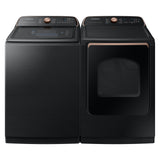 5.5 cu. ft. Extra-Large Capacity Smart Top Load Washer with Auto Dispense System in Brushed Black - (WA55A7700AV)