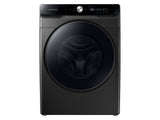 4.5 cu. ft. Large Capacity Smart Dial Front Load Washer with Super Speed Wash in Brushed Black - (WF45A6400AV)